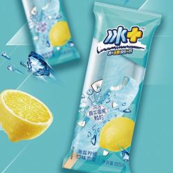 mengniu 蒙牛 冰 海盐柠檬口味雪泥冰淇淋  85g×10支装(冰激凌 雪糕)