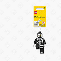 LEGO 乐高 文具玩具 经典系列-骷髅骨发光钥匙扣