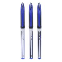 uni 三菱铅笔 UBA-188 拔帽中性笔 蓝色 0.7mm 6支装