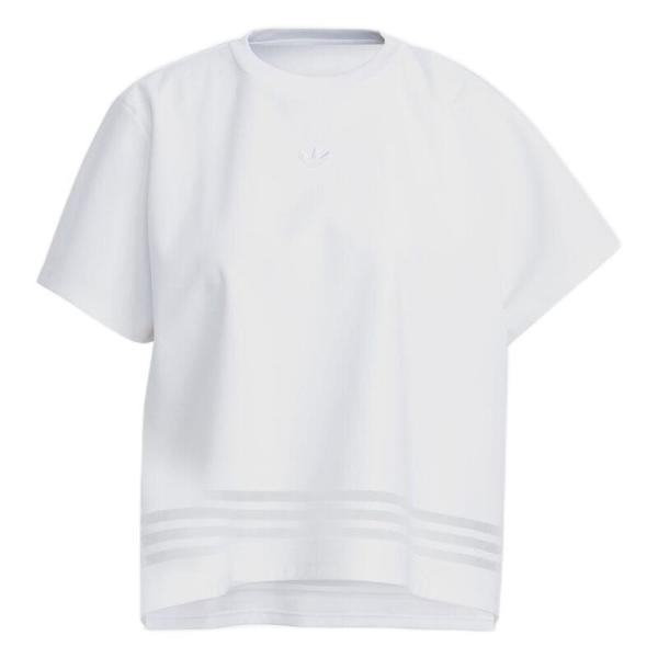 adidas ORIGINALS 女子运动T恤GN3189 白色 