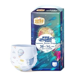 YIYING 宜婴 梦想家系列 婴儿拉拉裤 XL36片