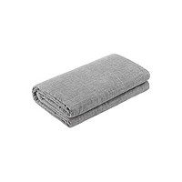 京东京造 全棉纱布盖毯四层无捻纱毯子 空调被沙发毯毛毯毛巾毯 150x200cm 灰色