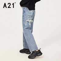 A21 女士牛仔裤 F413226017