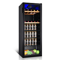 CHIGO 志高 252升冰吧冷藏柜 省电节能低噪保鲜柜 大容量酒柜商务家用饮料柜小冰箱BC-252