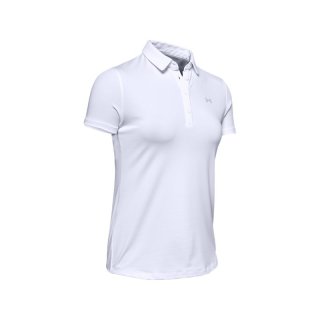 UNDER ARMOUR 安德玛 Zinger 女子POLO衫 1353124-100 白色 XXL