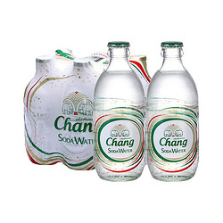 Chang 象牌 无糖苏打水碱性气泡汽水 325ml*6瓶