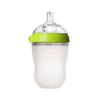 comotomo 婴儿硅胶奶瓶 250ml 自带3滴奶嘴防胀气
