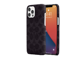 INCIPIO iPhone 12/12 Pro  皮革手机壳 黑色