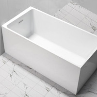 AQUA NOVO 碧澜 F-58 独立式浴缸 三面裙边 1.5m 亚克力款