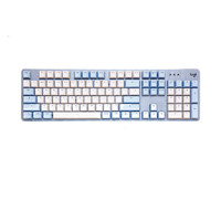 logitech 罗技 K845 104键 有线机械键盘 天空蓝 Cherry红轴 单光