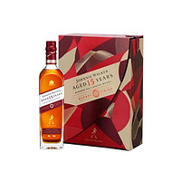 JOHNNIE WALKER 尊尼获加 雪莉版 限定礼盒 15年 苏格兰威士忌 调和型   700ml