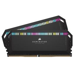 USCORSAIR 美商海盗船 32GB(16G×2)套装 DDR5 6200 台式机内存条 统治者铂金 RGB灯条 高端游戏型 C36
