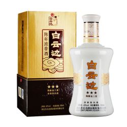 白云边 陈酿 金三星 45%vol 浓香型白酒 500ml 单瓶装