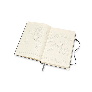 MOLESKINE 魔力斯奇那 MSKP00001633 22年日程本 口袋型本 软面 猩红色 单本装