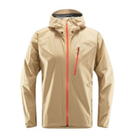 HAGLÖFS 火柴棍 男子Gore Tex Paclite Plus 运动夹克 604542-007 米色 M