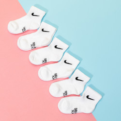 NIKE 耐克 儿童短袜 6双装