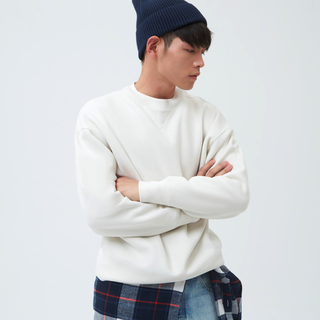 Gap 盖璞 男女款圆领卫衣 627535 灰白色 XS