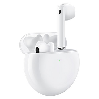 HUAWEI 华为 FreeBuds 4 有线充版 半入耳式真无线动圈主动降噪蓝牙耳机 陶瓷白