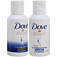  Dove 多芬 洗护套装（洗发水50ml+护发素50ml）　