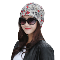 KISSYOUTHS 女士包头帽 蝴蝶红 54-60