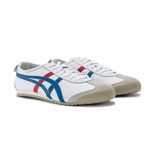 Onitsuka Tiger 鬼塚虎 Tiger Mexico 66 中性休闲运动鞋 DL408-0146 白色/淡灰蓝 42.5