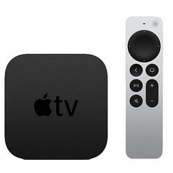 Apple 苹果 TV 6代 2021款 4K电视盒子 32GB 黑色