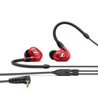 森海塞尔 IE 100 PRO 挂耳式入耳有线耳机 红色 3.5mm