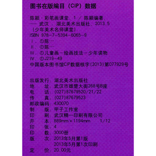 《少年美术名师课堂·陈颖：彩笔画课堂1》