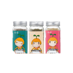 窝小芽 有机调味粉白芝麻猪肝粉无添加海苔虾皮粉享婴儿宝宝辅食调料谱 有机白芝麻猪肝粉42g