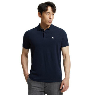 Abercrombie & Fitch 男子POLO衫 306460-1 黑色 L