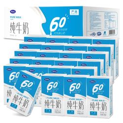 完达山 纯牛奶  250ml*24盒