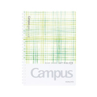 KOKUYO 国誉 Campus系列 WSG-SRDB540G B5线圈笔记本 水彩絮语款 绿色 单本装