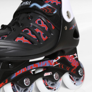 COUGAR 美洲狮 中性轮滑鞋 MZS308N 黑红色 M