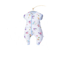 OUYUN 欧孕 OY161-2 婴儿纱布分腿睡袋 前二后二短袖款 学习绘画 XXL