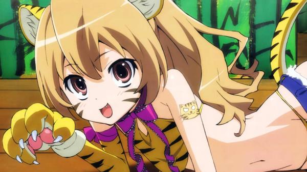 freeingbstyle龙与虎逢坂大河老虎ver14手办