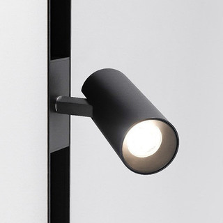  Lighting 雷士 NVC  圆弧系列 ESJJD1000 导轨射灯 砂黑