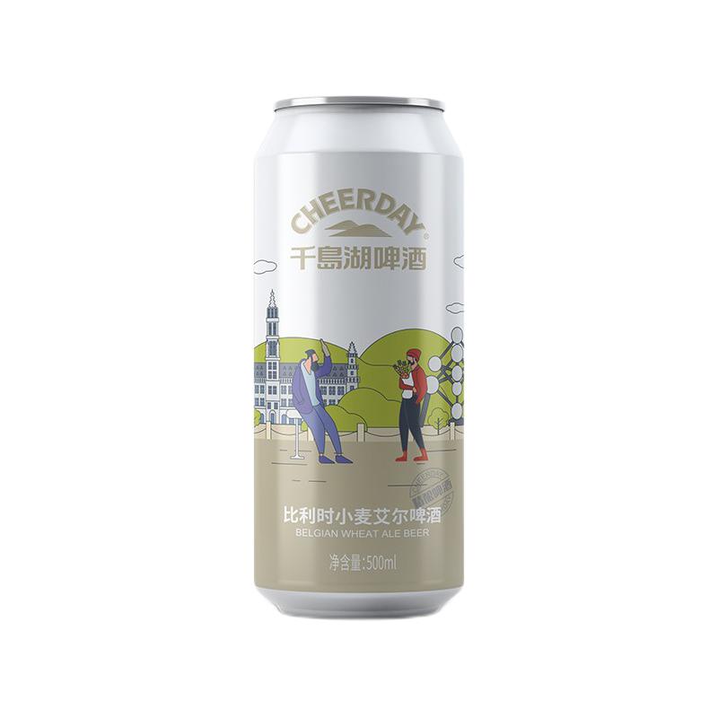 CHEERDAY 千岛湖啤酒 比利时小麦艾尔啤酒 500ml*12听