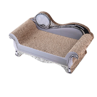 Hoopet 贵妃榻猫抓板 灰白色 中号 60*30*29.5cm