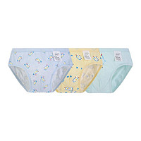 米乐鱼 M17SN334DDG100 男童三角内裤 3条装 飞鸟集 140cm