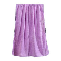 XIEYUESANXING 斜月三星 浴巾 70*140cm 深紫色
