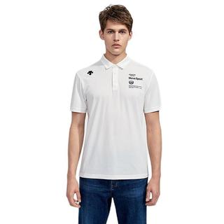 DESCENTE 迪桑特 男子POLO衫 D2291TPS90C-BW 黑色 M