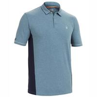 DECATHLON 迪卡侬 男子POLO衫 蓝灰色 S