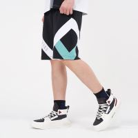 XTEP 特步 针织短裤男夏季新款休闲户外五分裤健身训练跑步运动裤子