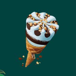 88vip可爱多和路雪可爱多冰淇淋甜筒海盐焦糖椰子味21g8支