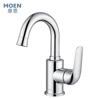 MOEN 摩恩 GN91039EC 单把手冷热水全精铜高抛面盆龙头