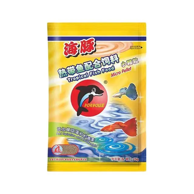 PORPOISE 海豚 小型鱼龟虾饲料