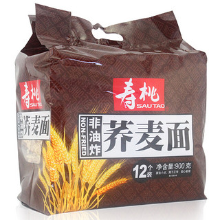 SAU TAO 寿桃牌 非油炸荞麦面 900g