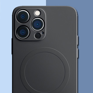 PISEN 品胜 iPhone 13 mini 硅胶手机壳 石墨黑
