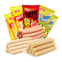 Receen 力诚 Reecen 火腿肠组合装 4口味 1.098kg(鸡肉肠208g*2袋+香甜玉米肠224g+王中王火腿肠224g+泡面火腿肠240g)