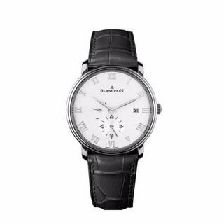 BLANCPAIN 宝珀 Villeret 系列 男士机械表 6606-1127-55B